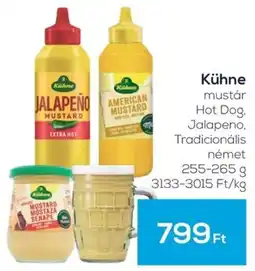 GRoby Kühne mustár ajánlat