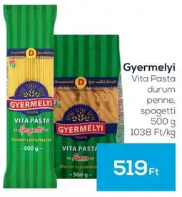 GRoby Gyermelyi vita pasta ajánlat