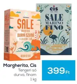 GRoby Margherita, Cis tengeri só ajánlat
