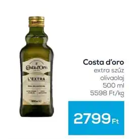 GRoby Costa d'oro olivaolaj ajánlat