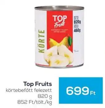 Top Fruits körtebefőtt felezett