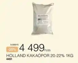 Chef Market Holland kakaópor ajánlat