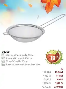 BetterStyle Fém szűrő nyéllel ajánlat