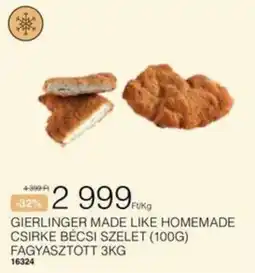 Chef Market Gierlinger made like homemade csirke bécsi szelet ajánlat