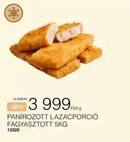 Chef Market Panírozott lazacporció ajánlat