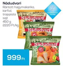 GRoby Nádudvari rántott hagymakarika karfiol trappista sajt ajánlat