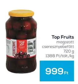 GRoby Top Fruits cseresznyebefőtt ajánlat