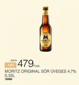 Chef Market Moritz original sör üveges ajánlat
