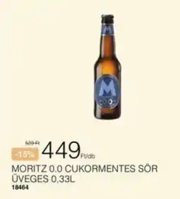 Chef Market Moritz 0.0 cukormentes sor ajánlat