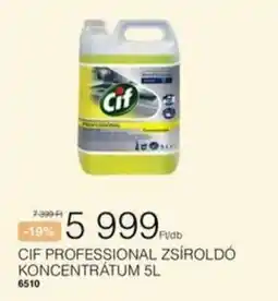 Chef Market Cif professional zsíroldó koncentrátum ajánlat