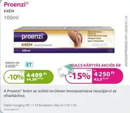 Kulcs Patika Proenzi krém ajánlat