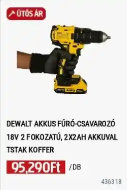 Praktiker Dewalt akkus fúró-csavarozó ajánlat