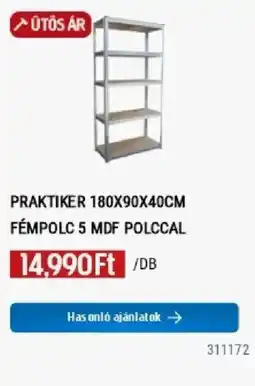 Praktiker Praktiker fém polc ajánlat