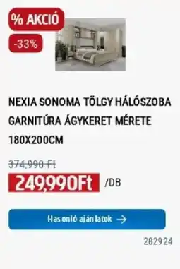 Praktiker Nexia sonoma tölgy hálószoba garnitúra ágykeret ajánlat