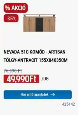 Praktiker Artisan nevada 51c komód ajánlat