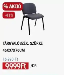 Praktiker Tárgyalószék, szürke ajánlat