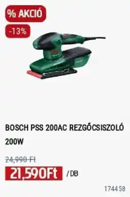 Praktiker Bosch pss 200ac rezgőcsiszoló 200w ajánlat