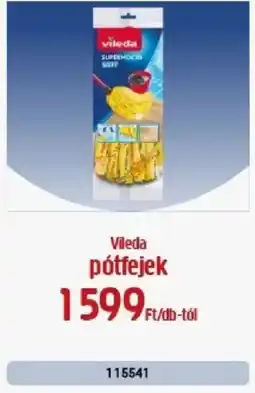 Praktiker Vileda pótfejek ajánlat