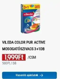 Praktiker Vileda color pur active mosogatószi vacs ajánlat