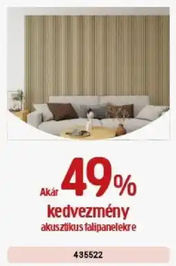 Praktiker Akusztikus falipanelek ajánlat