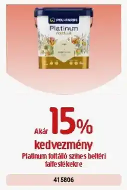 Praktiker Platinum foltálló színes beltéri ajánlat