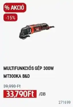 Praktiker B&D multifunkciós gép 300w ajánlat