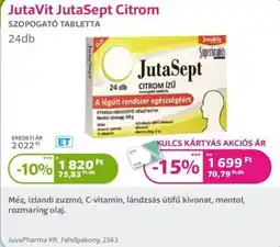 Kulcs Patika Jutasept ajánlat