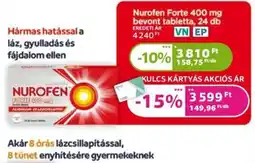 Kulcs Patika Nurofen forte ajánlat