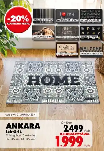 Ankara lábtörlő