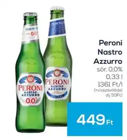 GRoby Peroni nastro azzurro ajánlat