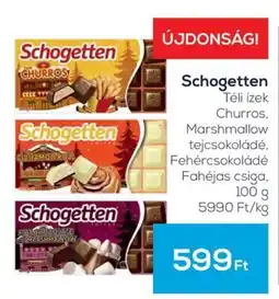 GRoby Schogetten téli ízek ajánlat