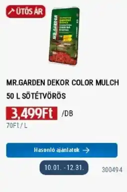 Praktiker Mr.garden dekor color mulch ajánlat