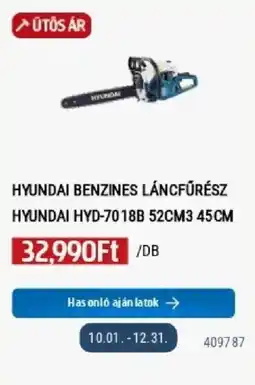 Praktiker Hyundai benzines láncfűrész ajánlat