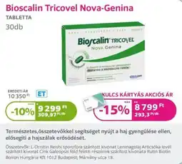 Kulcs Patika Bioscalin tricovel nova-genina ajánlat
