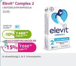Kulcs Patika Elevit complex 2 ajánlat