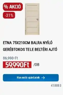 Praktiker Etna beltéri ajtó ajánlat