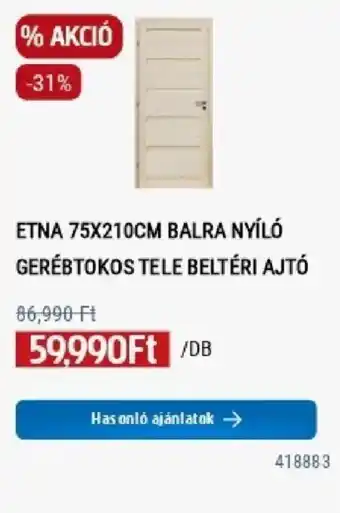 Etna beltéri ajtó