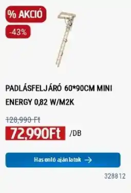 Praktiker Padlásfeljáró mini ajánlat