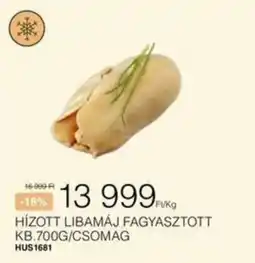 Chef Market Hízott libamáj ajánlat