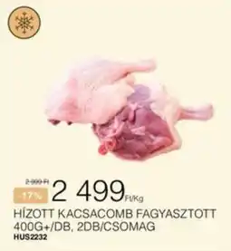 Chef Market Hízott kacsacomb ajánlat