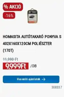 Praktiker Homasita autótakaró ponyva s ajánlat