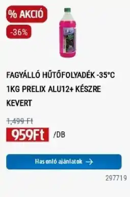 Praktiker Fagálló hűtőfolyadék ajánlat