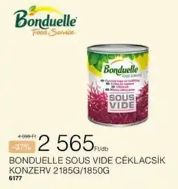 Chef Market Bonduelle sous vide céklacsík ajánlat