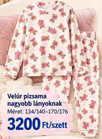 Velúr pizsama