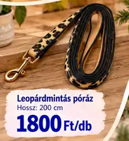 Pepco Leopárdmintás póráz ajánlat
