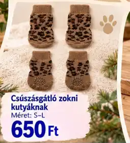 Pepco Csúszáságtól zokni kutyáknak ajánlat
