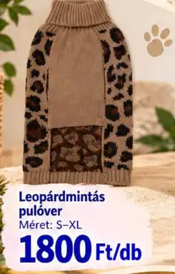 Pepco Leopárdmintás pulóver ajánlat