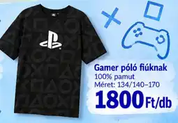 Pepco PlayStation gamer póló fiúknak ajánlat