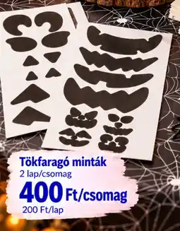 Pepco Tökfaragó minták ajánlat