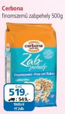 ÁRKLUB Cerbona zabpehely ajánlat